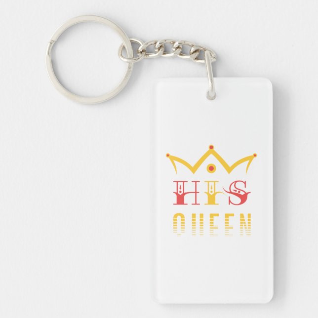 Porte-clefs His Queen (Devant)