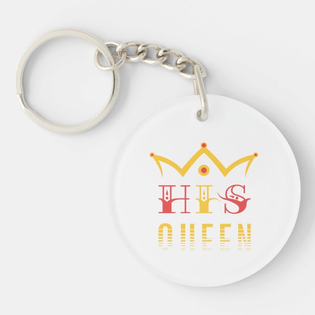 Porte-clefs His Queen (Devant)