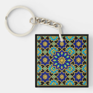Porte-clefs Histoire du style ottoman Design Bleu