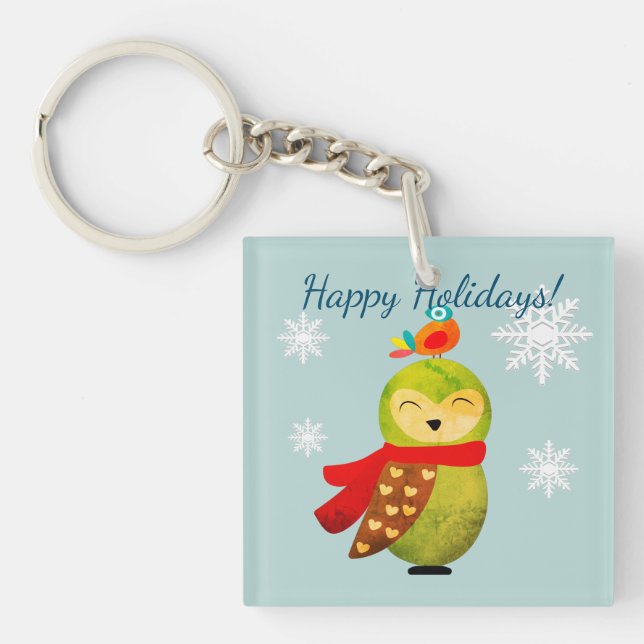 Porte-clefs Hivernal Owdays (Devant)