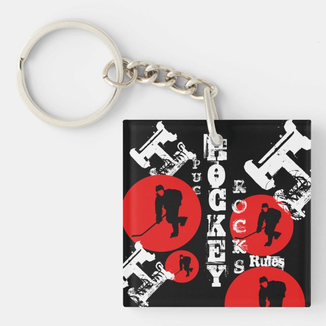 Porte-clefs Hockey (Devant)