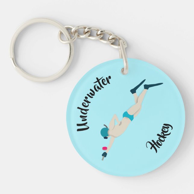 Porte-clefs Hockey sous-marin (Devant)
