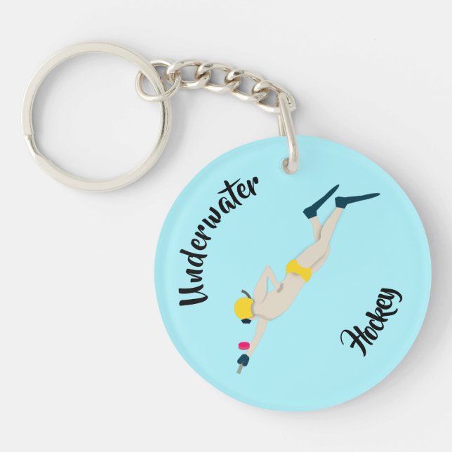 Porte-clefs Hockey sous-marin (Devant)