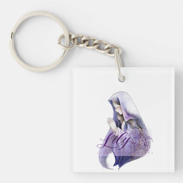 Porte-clefs Holymary (Devant)