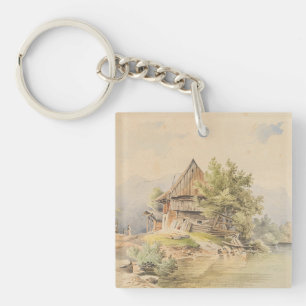 Porte-clefs Holzhütte am See - Carl Lafite