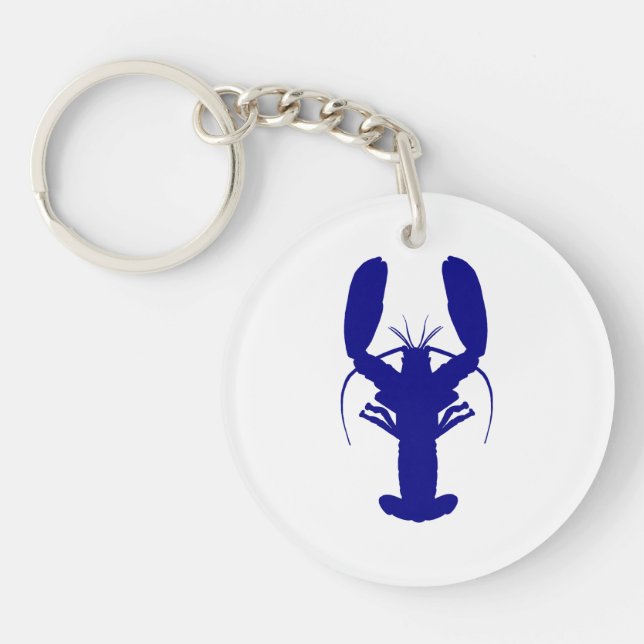 Porte-clefs Homard bleu de la Marine (Devant)