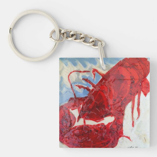 Porte-clefs Homard brillant du Maine (Devant)