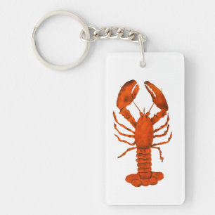 Porte-clefs Homard rouge