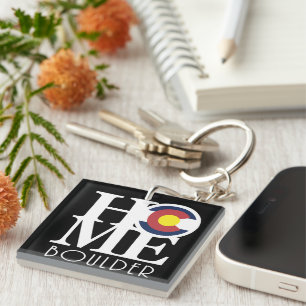 Porte-clefs HOME Boulder Colorado