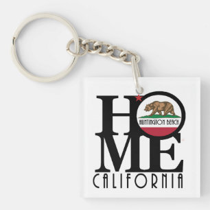 Porte-clefs HOME Huntington Beach Californie
