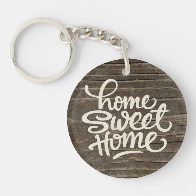 Porte-clefs Home Sweet Home (Devant)