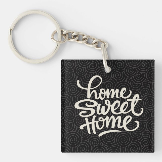 Porte-clefs Home Sweet Home (Devant)