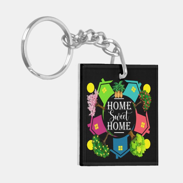 Porte-clefs Home Sweet Home Usage personnel - Voir Porte - clé (Devant gauche)