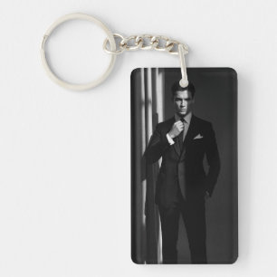 Porte-clefs Homme d’affaires Porte - clé Cadeau masculin pour