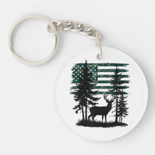 Porte-clefs Hommes Enfants Garçons Chasse Chemise Deer Hunters