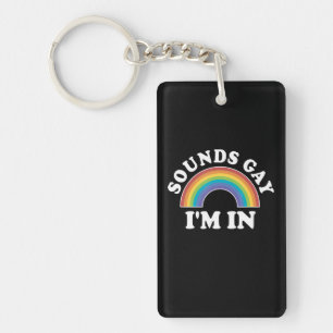 Porte-clefs Hommes Gay pride Femmes Lgbt Rainbow Sonne Gay Im