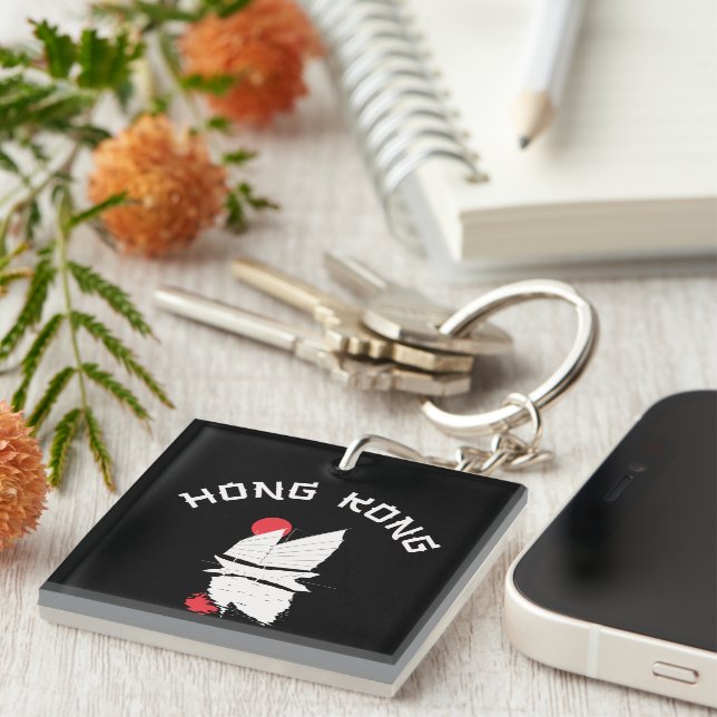 Porte-clefs Hong Kong  (Devant Droit)