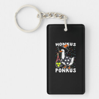 Porte-clefs Honkus Ponkus Funny Goose Halloween Costume Tennis