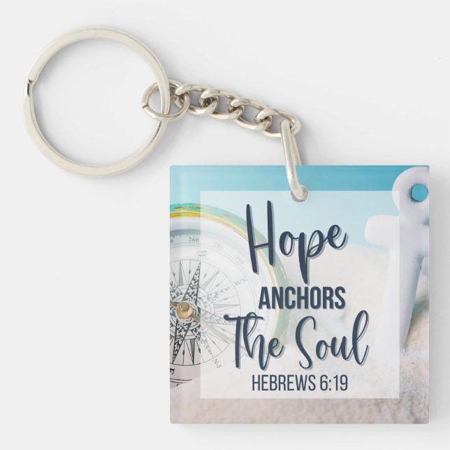 Porte-clefs Hope Ancres the Soul (Devant)