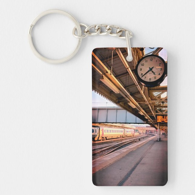 Porte-clefs Horloge à la gare (Devant)