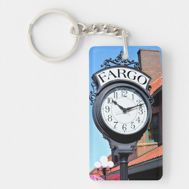 Porte-clefs Horloge du fret (Devant)
