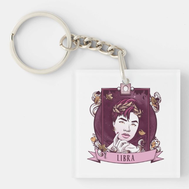 Porte-clefs Horoscope - BALANCE (Devant)