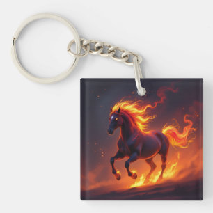 Porte-clefs Horoscope chinois 2026 – Cheval de feu.2