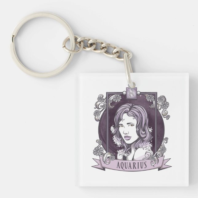 Porte-clefs Horoscope - VERSEAU (Devant)