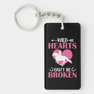 Porte-clefs Horse Art Wild Hearts Can't Be Broken