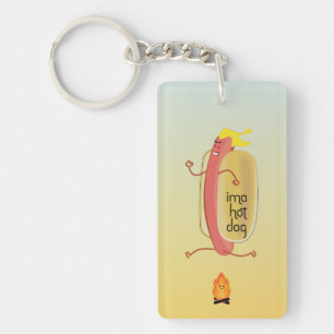 Porte-clefs Hot Dog Oe Devil