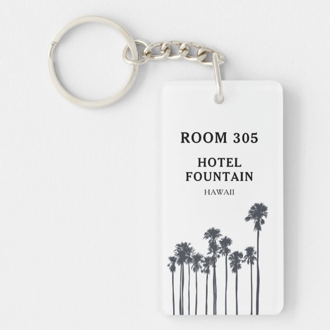 Porte-clefs Hôtel ou Motel Tropical Coastal (Devant)