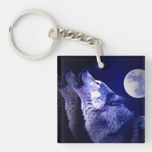 Porte-clefs Howling Wolf