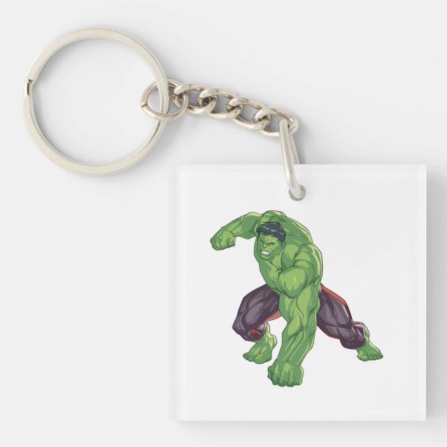 Porte-clefs Hulk Smash Keychain (Devant)