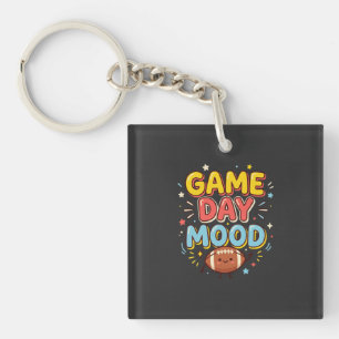 Porte-clefs Humeur du jour de jeu drôle Fan de football