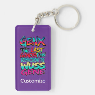 Porte-clefs Humour Génération X