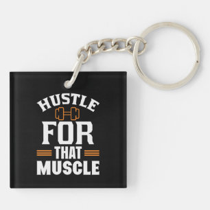 Porte-clefs Hustle pour cet exercice de gym musculaire entraîn