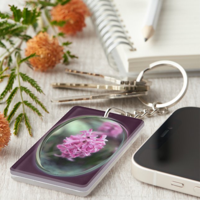 Porte-clefs Hyacinth in spring (Devant droit)