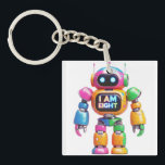 Porte-clefs I Am Eight Robot for Kids 8th Birthday Robot Boy<br><div class="desc">Célébrez le 8ème anniversaire de votre petit avec notre drôle de design robotique "I Am Eight Robot". Parfait pour les enfants, les enfants et les garçons qui aiment les robots et la construction de robots. cet art est idéal pour des fêtes d'anniversaire sur le thème de la robotique, de la...</div>