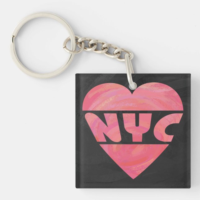 Porte-clefs I Coeur NYC (Devant)