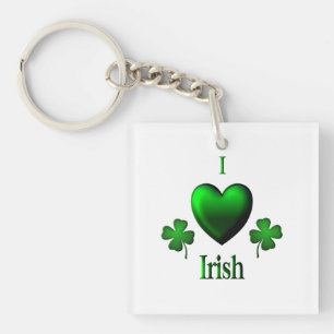 Porte-clefs I Heart Irish