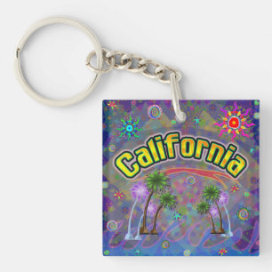 Porte-clefs I LOVE California Noble Voyage Porte - clé