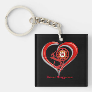 Porte-clefs I Love HOJ