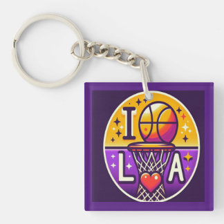 Porte-clefs I Love LA T-Shirt