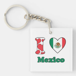 Porte-clefs I love Mexico