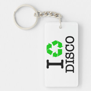 Porte-clefs I Recycle Disco