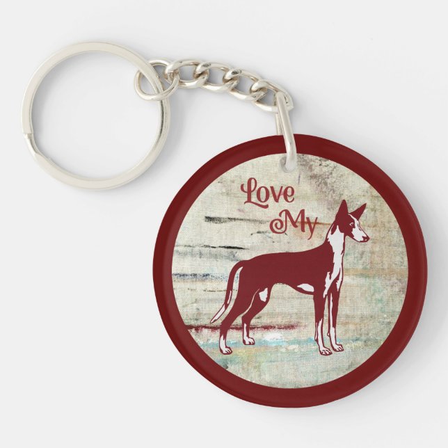 Porte-clefs Ibizan Hound (Devant)