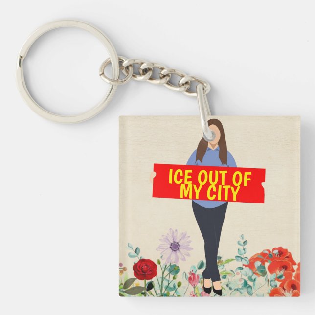 Porte-clefs Ice Out of My City Keychain (Devant)