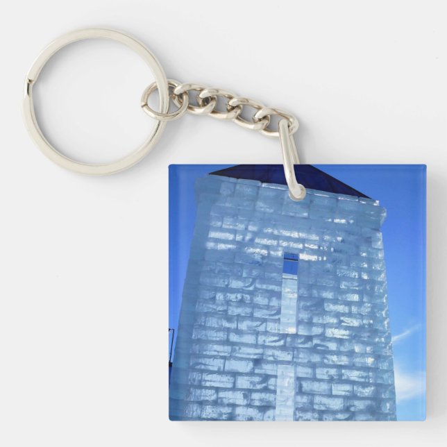 Porte-clefs Ice Palace at Carnaval de Québec, Canada (Devant)