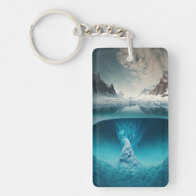 Porte-clefs Icy Mountain View (Devant)
