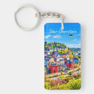 Porte-clefs Idar-Oberstein, Allemagne - Ville élégante colorée